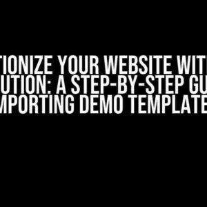 Revolutionize Your Website with Slider Revolution: A Step-by-Step Guide to Importing Demo Templates